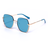Ochelari de soare Wanda Geometric Blue